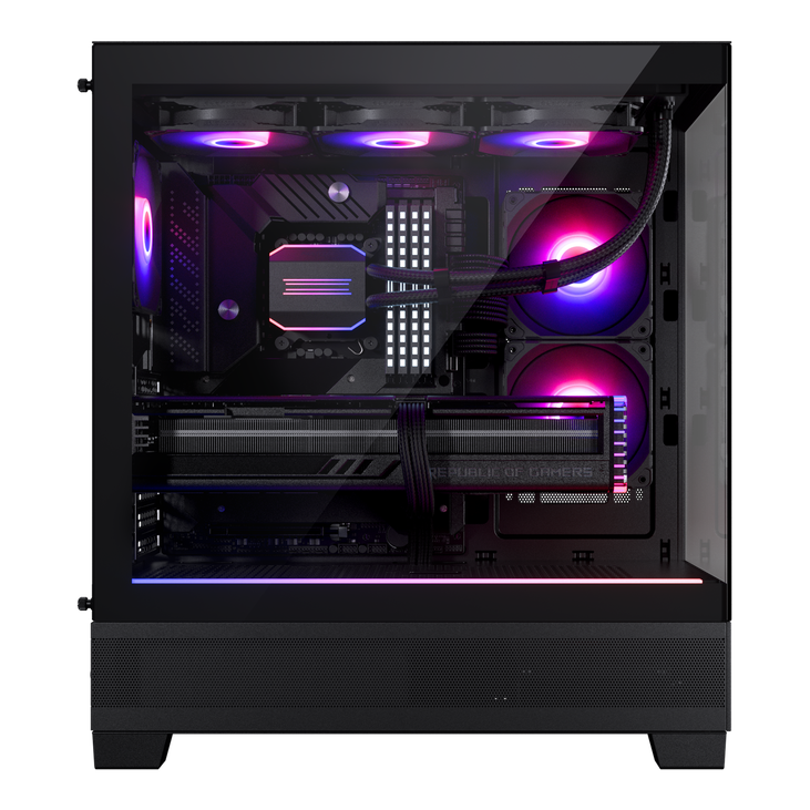 Phanteks XT View Tempered Glass Windows, D-RGB - schwarz image number 3