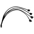 Alphacool Y-Splitter aRGB 3-pin to 4x 3-pin 30cm - black image number null