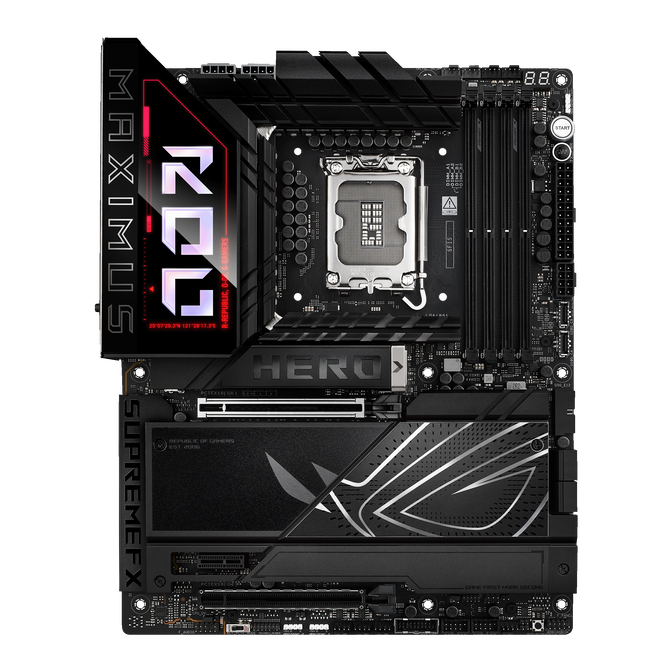ASUS ROG Maximus Z890 Hero Mainboard, Sockel LGA 1851, Intel Z890, ATX, DDR5 image number 2