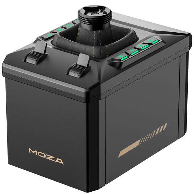 MOZA AB6 Flight Simulator Bundle, 6Nm Force Feedback, ARGB - schwarz image number 5