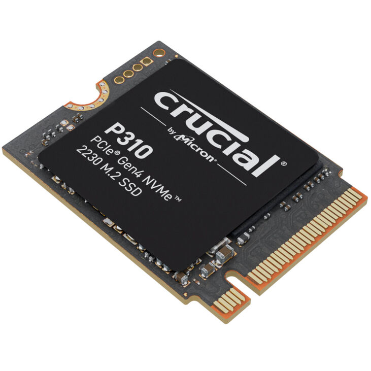 Crucial P310 NVMe M.2 SSD, PCIe 4.0, Typ 2230 - 1TB image number 0