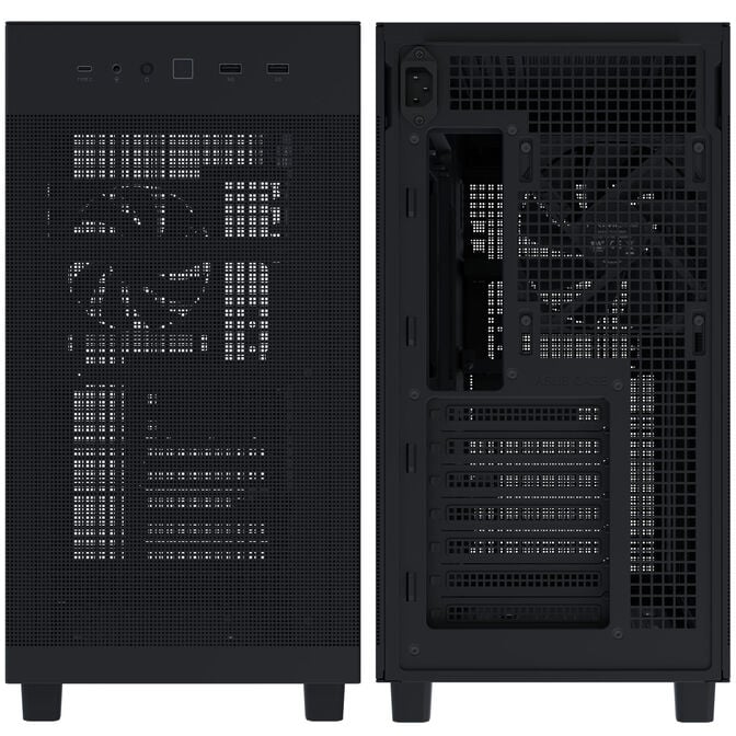 ASUS Prime AP303 PC-Geh&auml;use, Midi-Tower, ATX, Tempered Glass - schwarz image number 8