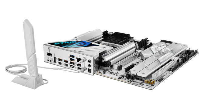 ASUS ROG Strix Z890-A Gaming WiFi Mainboard, Sockel LGA 1851, Intel Z890, ATX, DDR5 image number 9