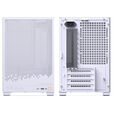Jonsbo D32 STD PC-Geh&auml;use + TRYX PANORAMA Komplett-Wasserk&uuml;hlung, ARGB - 240mm, wei&szlig; image number null