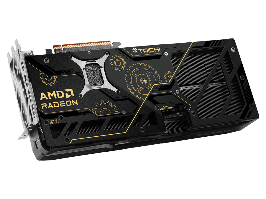 5.16 Mb Gpu Radeon ASrock Radeon RX 9070 XT Taichi OC graphics card, 16384 MB GDDR6