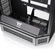 Thermaltake The Tower 600 PC Case, Mid Tower, ATX, Tempered Glass &ndash; includes 2x 140mm Fans, Black image number null