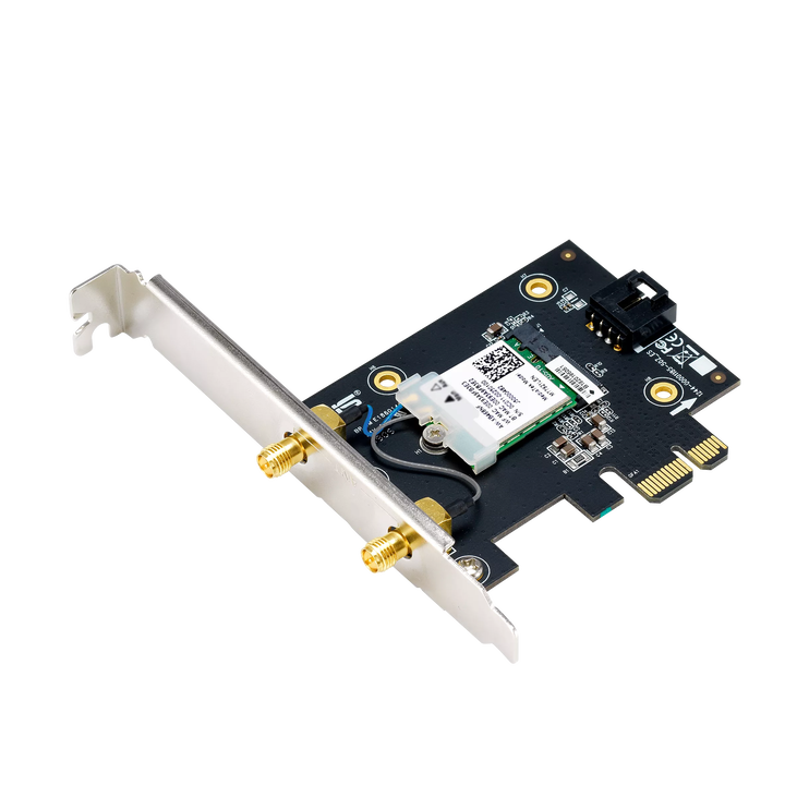 ASUS PCE-BE6500 Netzwerkadapter, PCIe, Wi-Fi 7, BT 5.4 image number 3
