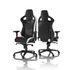 noblechairs EPIC Real Leather Gaming Chair - black/white/red image number null