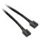 Watercool 4-Pin PWM Extension Male to Male, black - 90cm