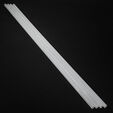 Alphacool Eisrohr 13/10mm Hard-Tube Acrylic (PMMA) - satin, 80cm (4-pack) image number null