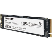 Patriot P300 NVMe SSD, PCIe 3.0, M.2 Type 2280 - 512GB
