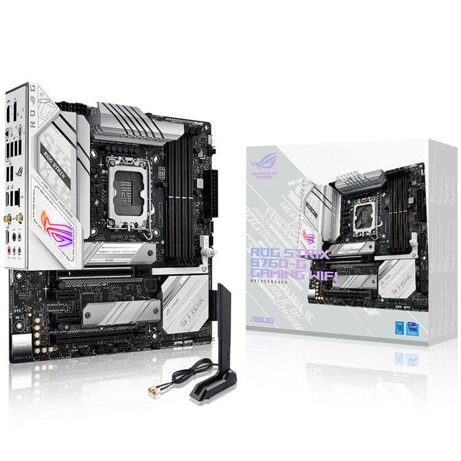 ASUS ROG Strix B760-G Gaming WIFI, Intel B760 Mainboard, Sockel 1700, DDR5 image number 0