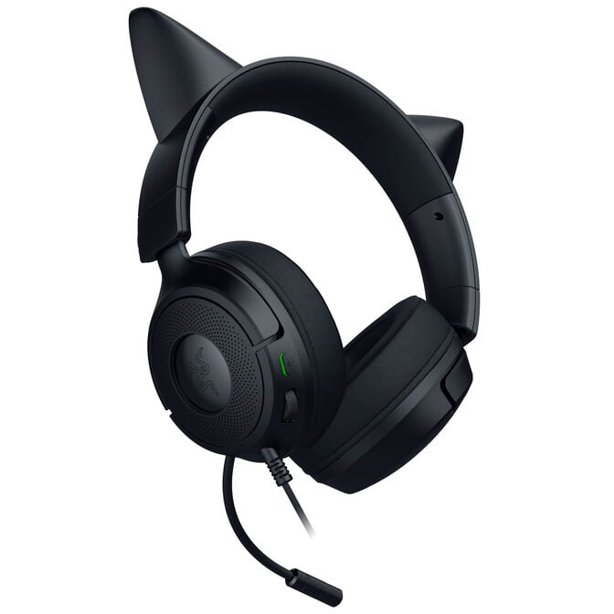 Razer Kraken Kitty V3 X Gaming Headset, wired, 7.1 surround sound - black image number 2