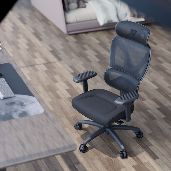 ThunderX3 XTC Cushion ergonomischer Gaming-Stuhl - schwarz image number 9