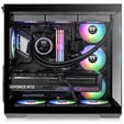 Thermaltake View 380 TG ARGB PC Case, Mid Tower, ATX, ARGB, Tempered Glass - Black image number null