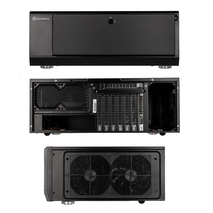 SilverStone SST-GD10B Grandia Desktop - schwarz image number 1