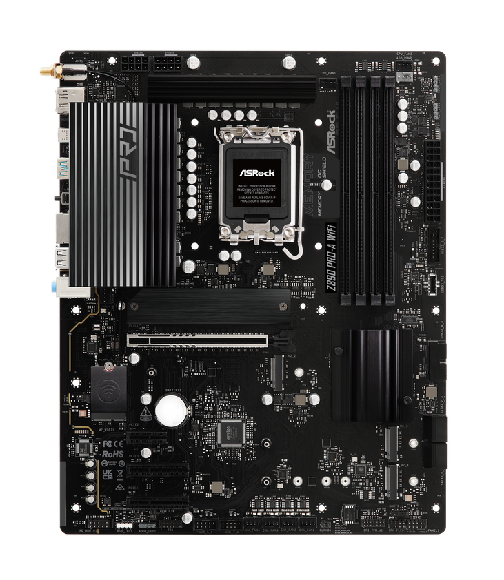 ASRock Z890 Pro-A WiFi, Intel Z890 Mainboard, Sockel LGA 1851, Intel Z890, ATX, DDR5 image number 4
