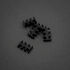 King Mod Service 6-Slot Kabelkamm 3mm klein - schwarz - 5er Set image number null