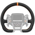 Simagic ZGT-320CD Steering Wheel, without Hub - Leather image number null