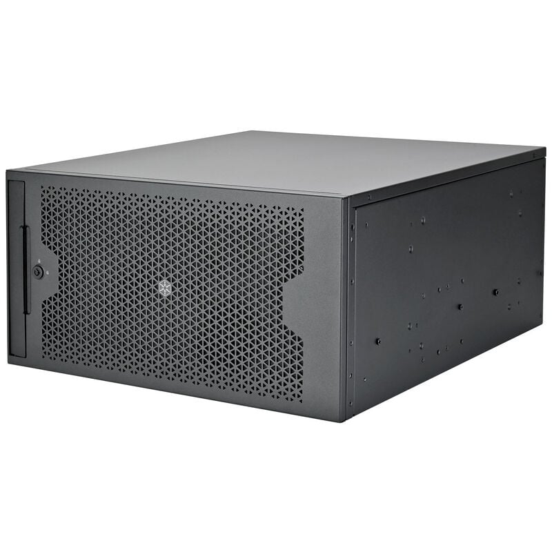 SilverStone RM53-502 Server-Gehäuse, Rackmount, SSI-EEB, Mesh - schwarz Image