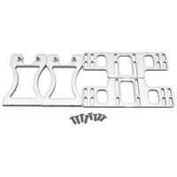 Singularity Computers Protium Vertical Mount for pumps und reservoirs - silver