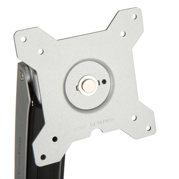 SilverStone SST-ARM11SC Single Monitorhalterung - silber image number 3