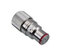 Koolance HF quick release straight male to 16/13mm - no-spill, silver