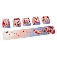 Traitors Sakura Shiro, Keycap Set, PBT 5-side Dye-Sub