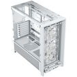 Corsair Frame 4000D RS PC-Geh&auml;use, Midi-Tower, E-ATX, Tempered Glass - wei&szlig; image number null