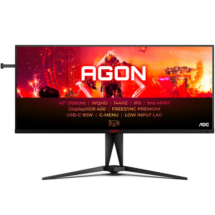 AOC AGON AG405UXC, 40 inch Gaming Monitor, 144 Hz, IPS, G-SYNC Compatible image number 2