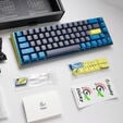 Ducky One 3 Daybreak SF Gaming Tastatur, RGB LED - MX-Speed-Silver (US) image number null