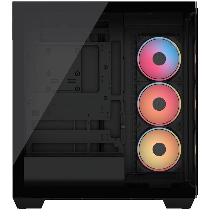 Corsair 3500X LX-R PC Case, Mid Tower, E-ATX, RGB, Tempered Glass - black image number 5