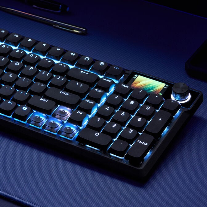 Corsair Vanguard Air 99 Wireless Gaming Keyboard, optical-mechanical, low profile, 8K polling, DE layout - black image number 25