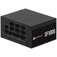 Corsair SF Series SF1000 SFX Netzteil, 80 PLUS Platinum, ATX 3.1 / PCIe 5.1 - 1.000 Watt, schwarz