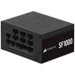 Corsair SF Series SF1000 SFX Power Supply, 80 PLUS Platinum, ATX 3.1 / PCIe 5.1 - 1,000 Watts, black