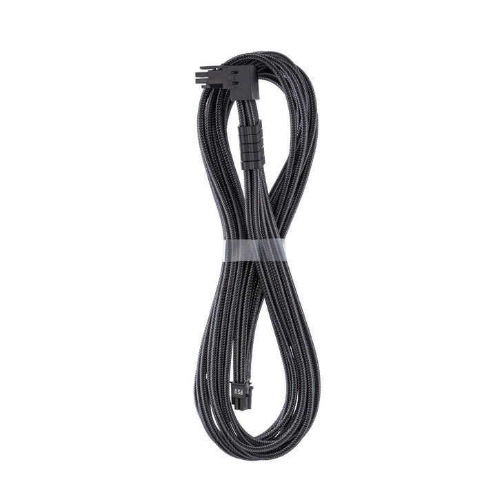 CableMod C-Series Pro ModMesh 12V-2x6 cable, 90° connector, for Corsair Type 5 RMx Shift PSUs - carbon, 65cm image number 0