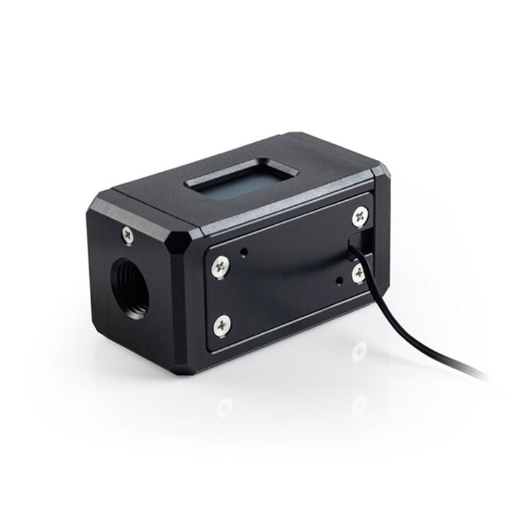 Bitspower Durchflusssensor, 2x G1/4 Zoll Anschlüsse, OLED-Display image number 2