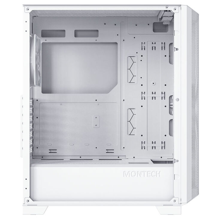 Montech SKY ONE Lite, Mid Tower, Tempered Glass - White image number 2