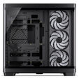 JONSBO TK‑4 Wood PC‑Geh&auml;use, Midi‑Tower, ATX, Tempered Glass - schwarz image number null