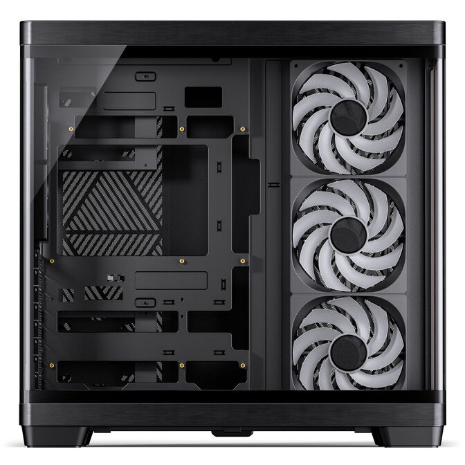 JONSBO TK‑4 Wood PC‑Geh&auml;use, Midi‑Tower, ATX, Tempered Glass - schwarz image number 9