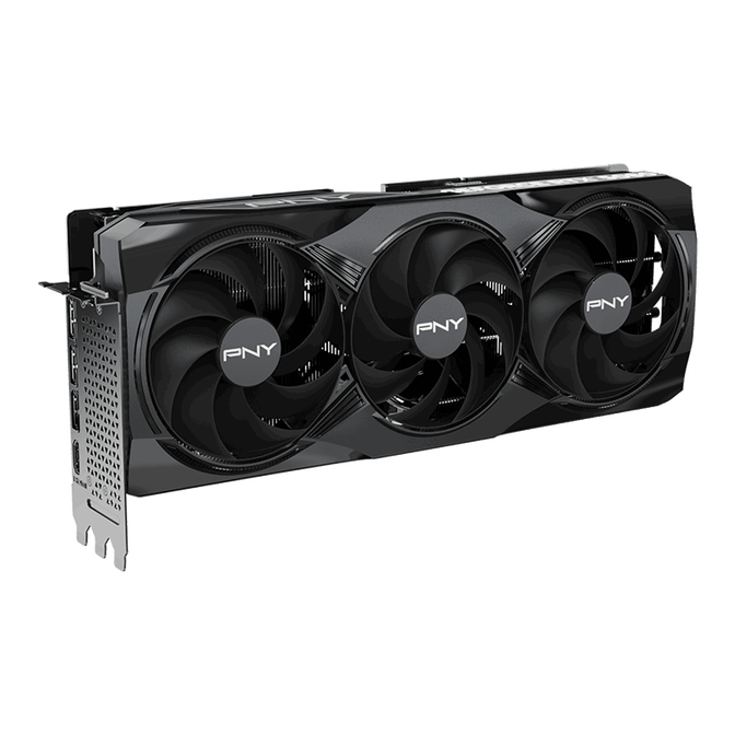 PNY GeForce RTX 5080 Triple Fan Graphics Card, 16384 MB GDDR7 image number 4