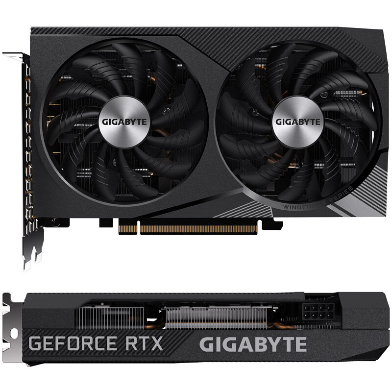 GIGABYTE GeForce RTX 3060 Windforce OC 12G, 12288 MB GDDR6