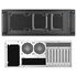SilverStone RM45-360 Rackmount-Gehäuse, 4U-Formfaktor - grau image number null