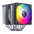 Jonsbo CR-3000E CPU-Kühler, Dual-Tower, ARGB, 260W TDP - schwarz, 120mm image number null