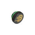 Bitspower G1/4 Inch AG Stop Fitting - II, black matte image number null