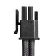 CableMod C-Series Pro ModMesh Cable Set, 2x 12V-2x6 Cable, StealthSense, for Corsair Type 5 RMx Shift PSUs - carbon, 65cm image number null
