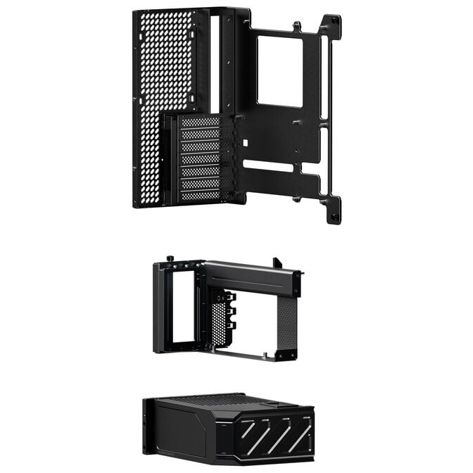 TRYX LUCA L70 Midi Tower - black + PANORAMA SE ARGB 360 complete water cooling, 3D-AMOLED, 360mm - black image number 15