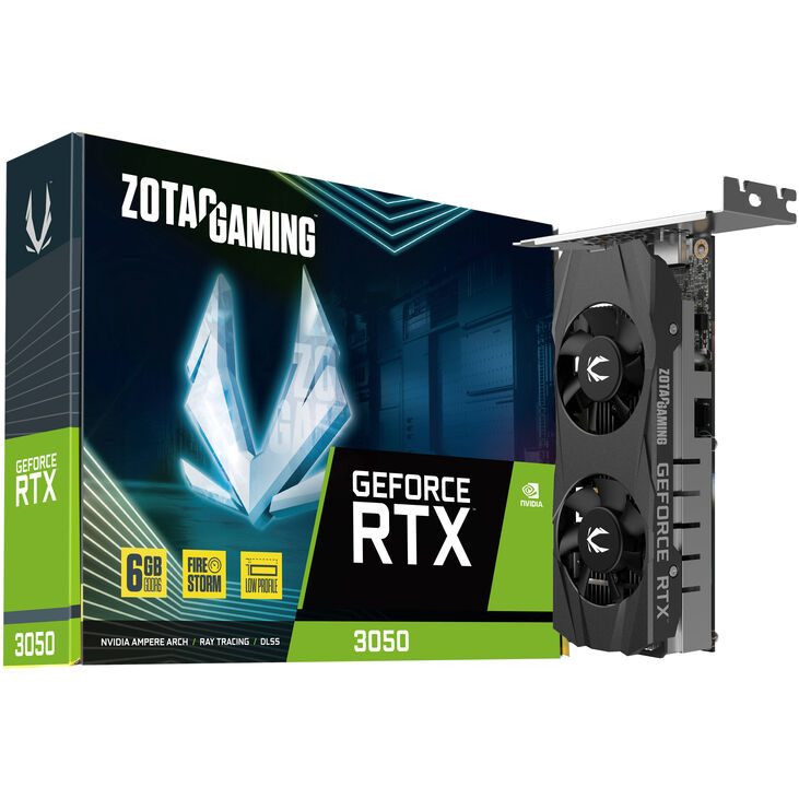 ZOTAC Gaming GeForce RTX 3050 Low Profile Edition, 6144 MB GDDR6 image number 0
