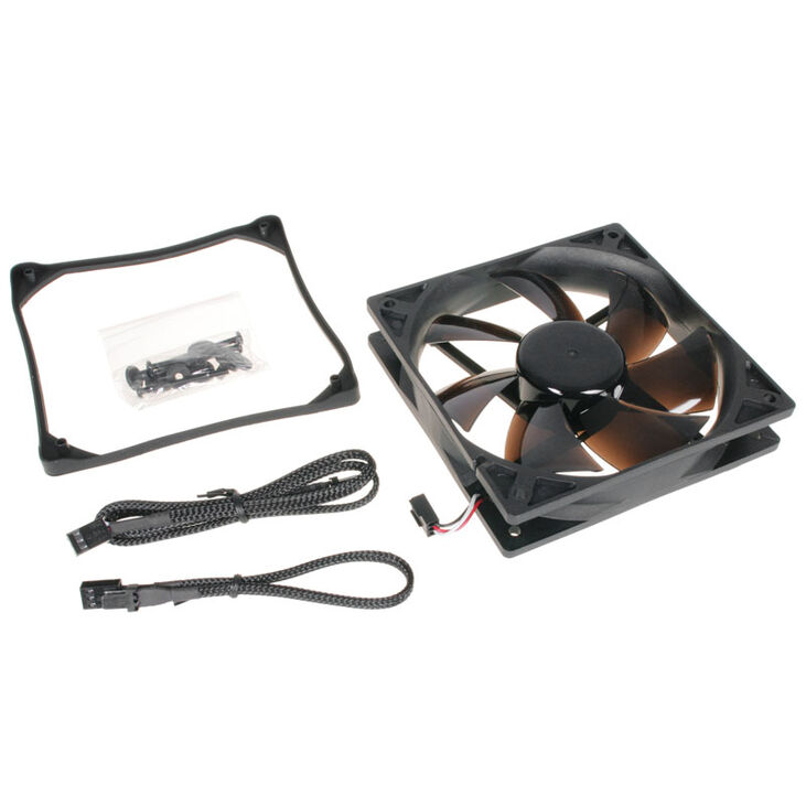 Noiseblocker BlackSilent Pro Fan PL2 - 120mm, 3 pieces image number 3