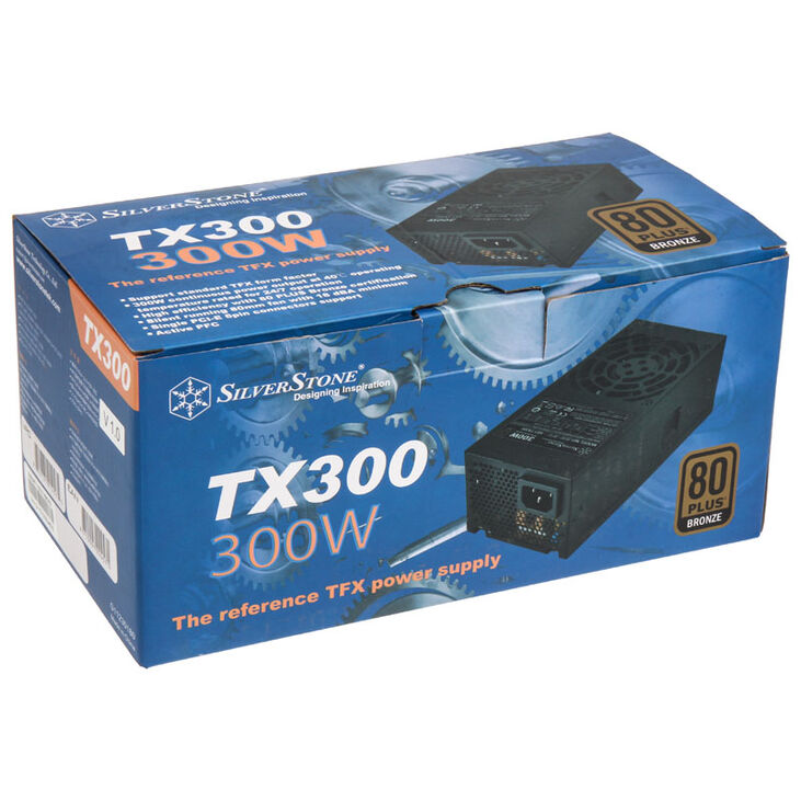 SilverStone SST-TX300 TFX Netzteil, 80 PLUS Bronze - 300 Watt image number 4